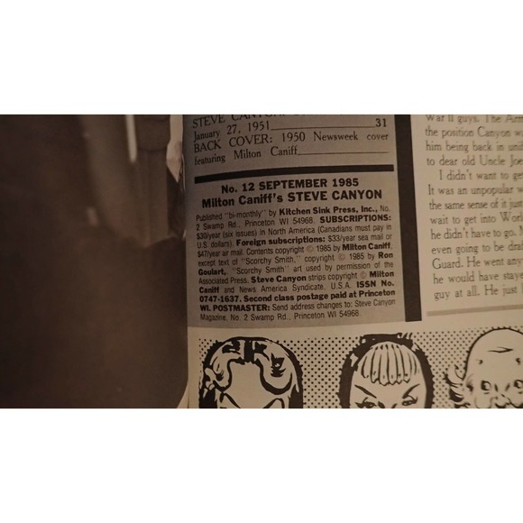 Milton Caniff's Steve Canyon Magazine - Picture 4 of 11